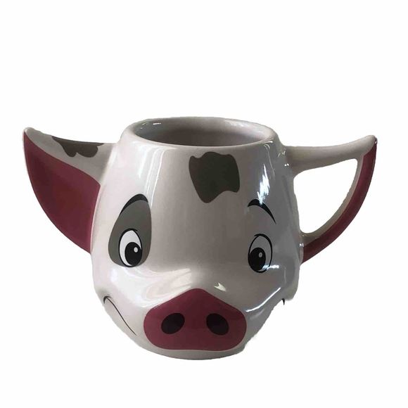 Disney Parks Moana Pua Pig 3D Figural Mug Coffee Cup - Picture 1 of 7